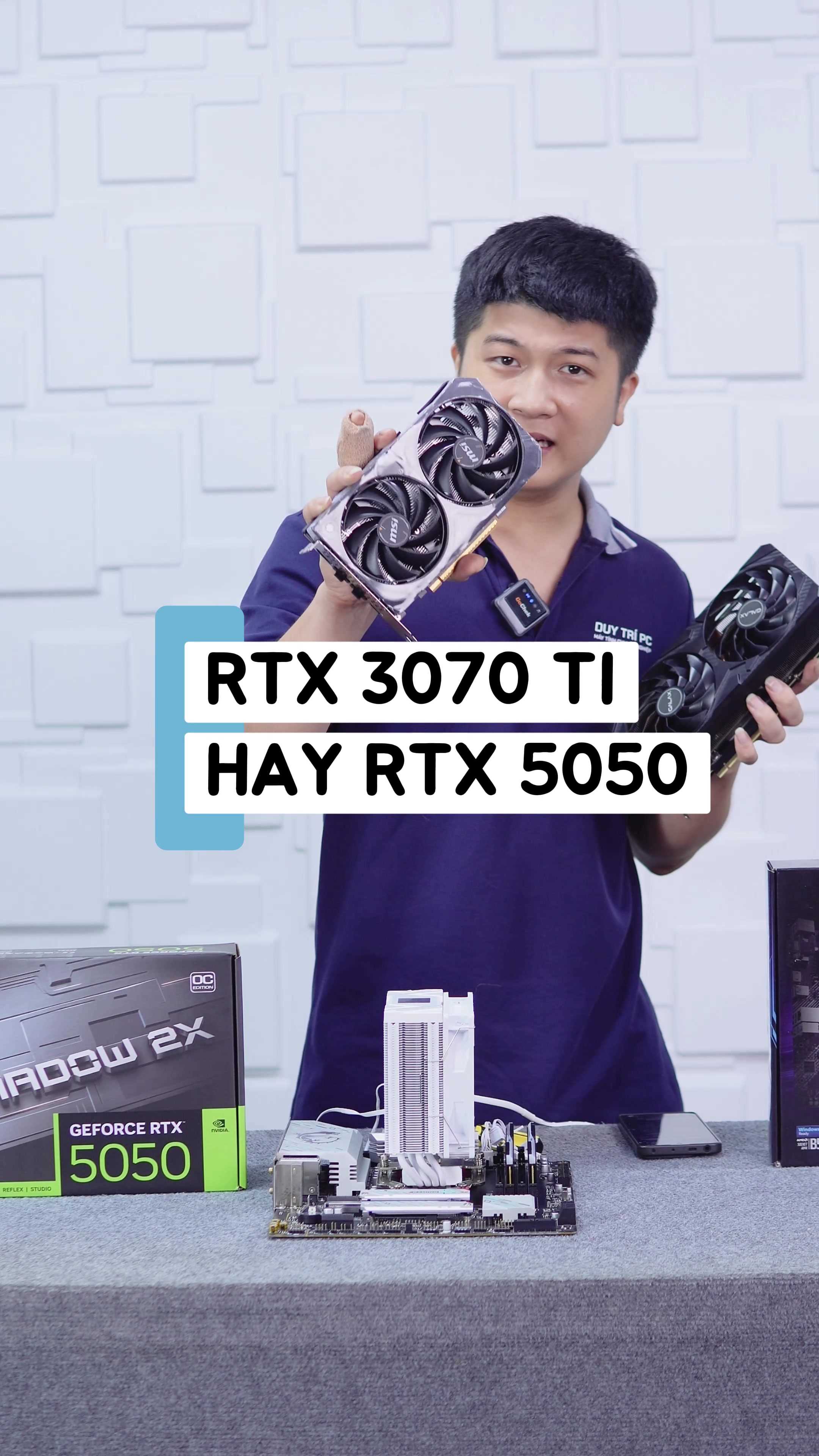 So Sánh RTX 5050 Vs RTX 3070 Ti: Chọn Sức Mạnh Thuần Hay Công Nghệ AI?